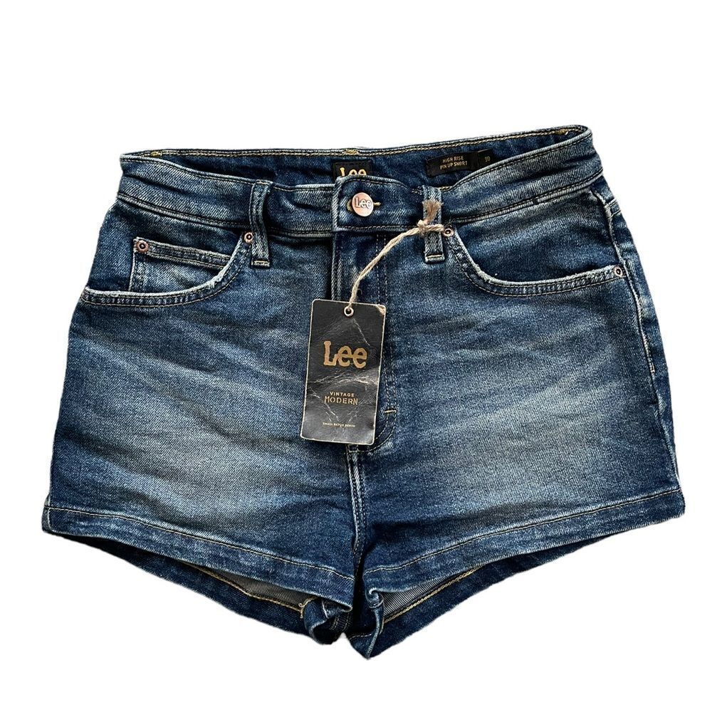 NWT LEE High Rise Pin Up Short Size 30